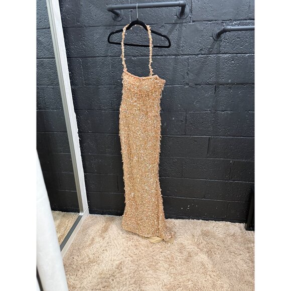 Albina Dyla Nude Dress Size 4/6 Retails $1,580 - Picture 4 of 5